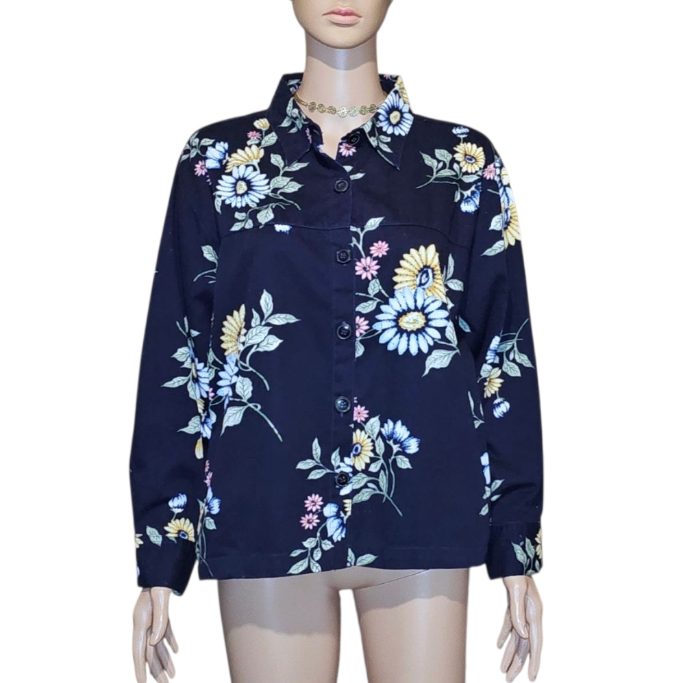 Vintage Keneth Too! Lightweight Floral Jacket